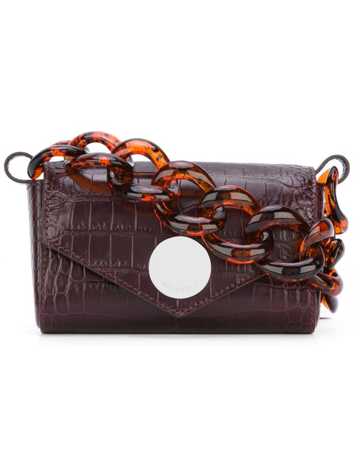 Givenchy Mini Flap Pouch - Pink & Purple