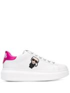 Karl Lagerfeld Karl Lagerfeld Kl6253001p White Lthr W Pink