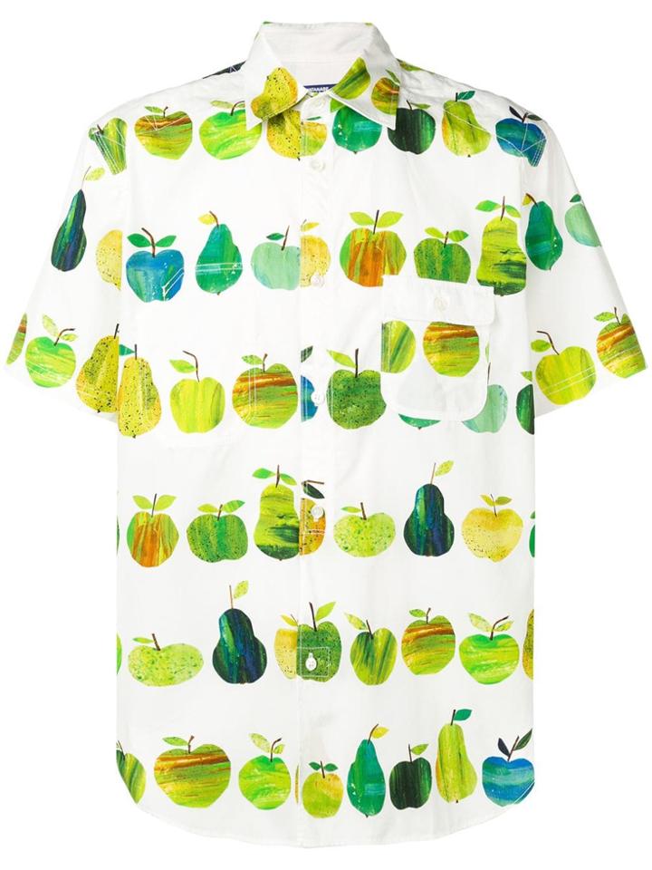 Junya Watanabe Man Fruit Print Shirt - White