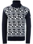 Rossignol 'factory' Roll Neck Sweater, Men's, Size: Medium, Blue,