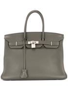 Hermès Vintage Birkin 35 Handbag - Grey