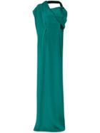 Roland Mouret Asymmetric Long Dress - Green