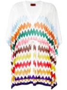Missoni Zig-zag Print Drawstring Tunic, Women's, Size: 44, Viscose