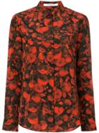 Givenchy Floral Printed Shirt - Red
