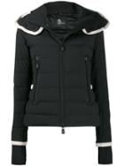 Moncler Grenoble Fitted Puffer Coat - Black