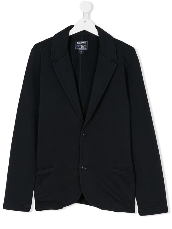 Woolrich Kids Teen Blazer - Blue