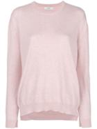 Pringle Of Scotland Classic Long-sleeve Sweater - Pink