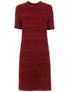 Egrey Knitted Dress - Red