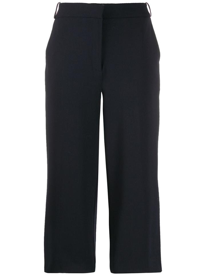 Chinti & Parker Cropped Trousers - Blue