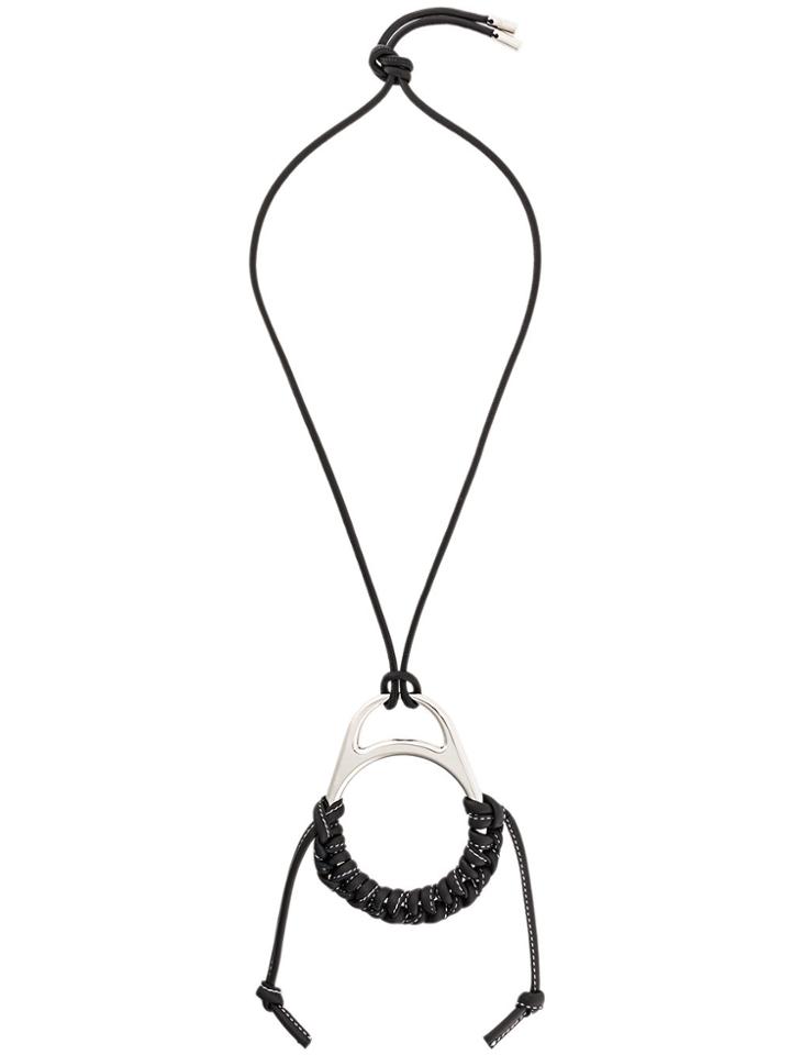 Loewe Braided Necklace - Black