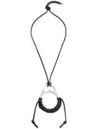 Loewe Braided Necklace - Black