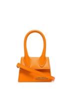 Jacquemus Orange Le Chiquita Mini Leather Tote Bag