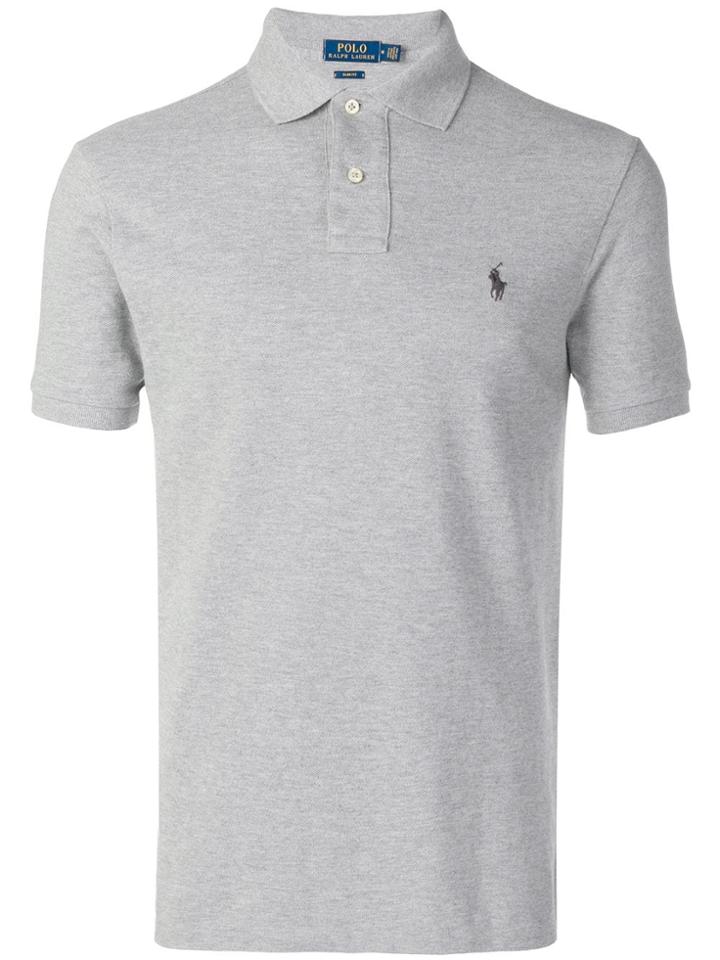 Polo Ralph Lauren Classic Logo Polo Top - Grey