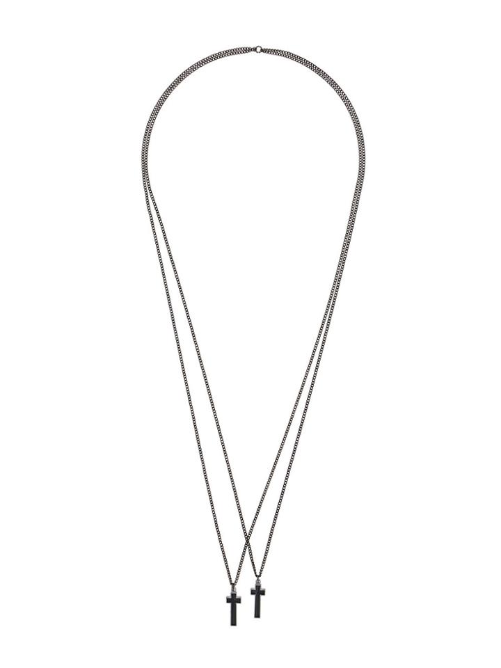 Dsquared2 Layered Necklace - Black