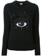 Kenzo 'eye' Sweatshirt, Women's, Size: Large, Black, Cotton