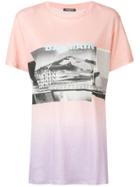 Balmain Graphic Print T-shirt - Pink