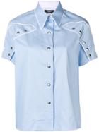 Calvin Klein 205w39nyc Short Sleeved Western Shirt - Blue