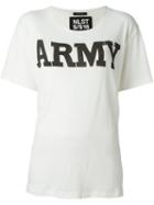 Nlst 'army' Print T-shirt