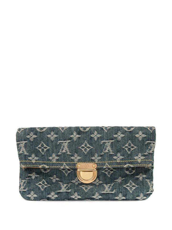 Louis Vuitton Pre-owned Pochette Plate Clutch - Blue