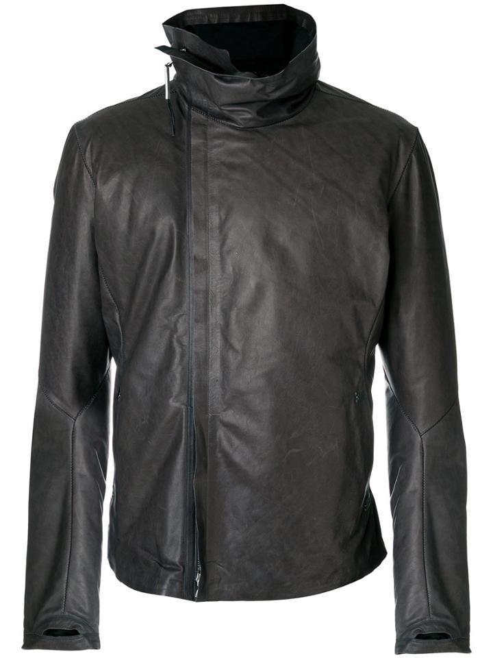 Isaac Sellam Experience Leather Jacket - Grey