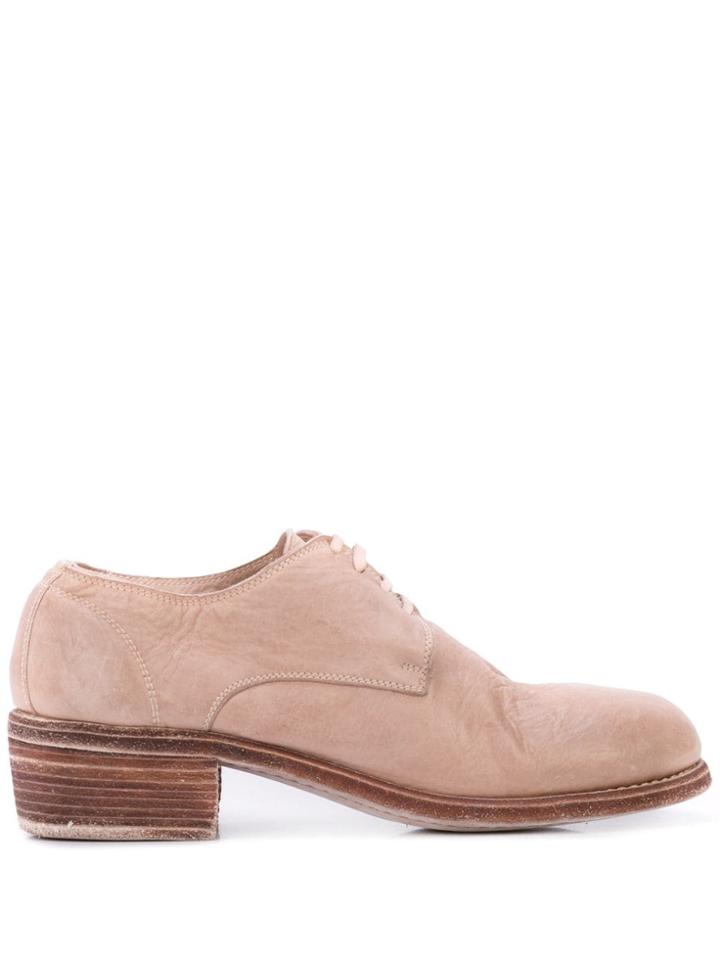 Guidi Lace Up Shoes - Brown
