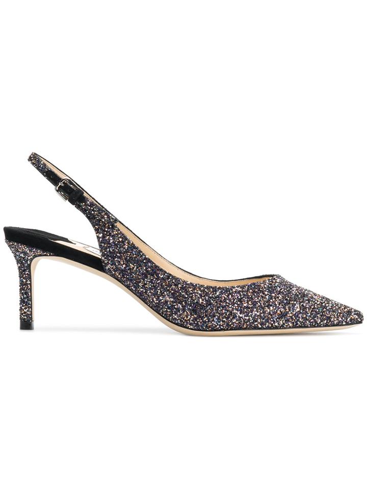 Jimmy Choo Hill Sling-back Pumps - Black