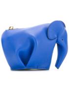 Loewe 'elephant' Purse, Women's, Blue, Leather