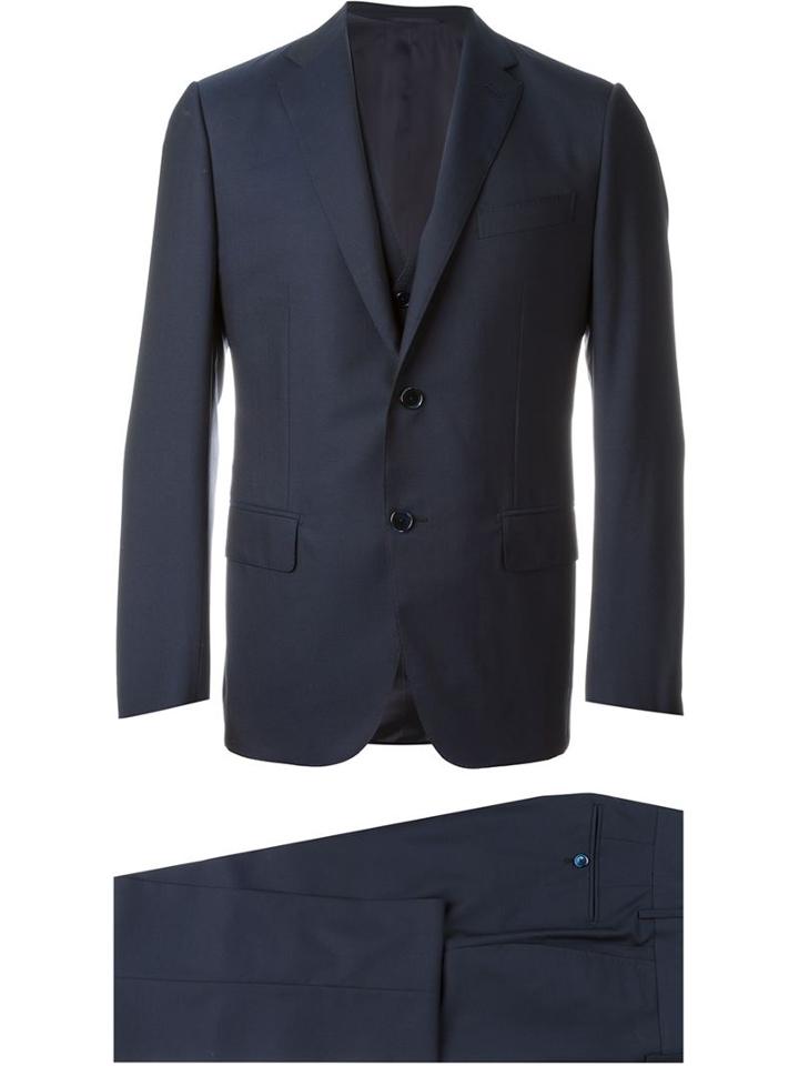 Caruso Slim Three Piece Suit