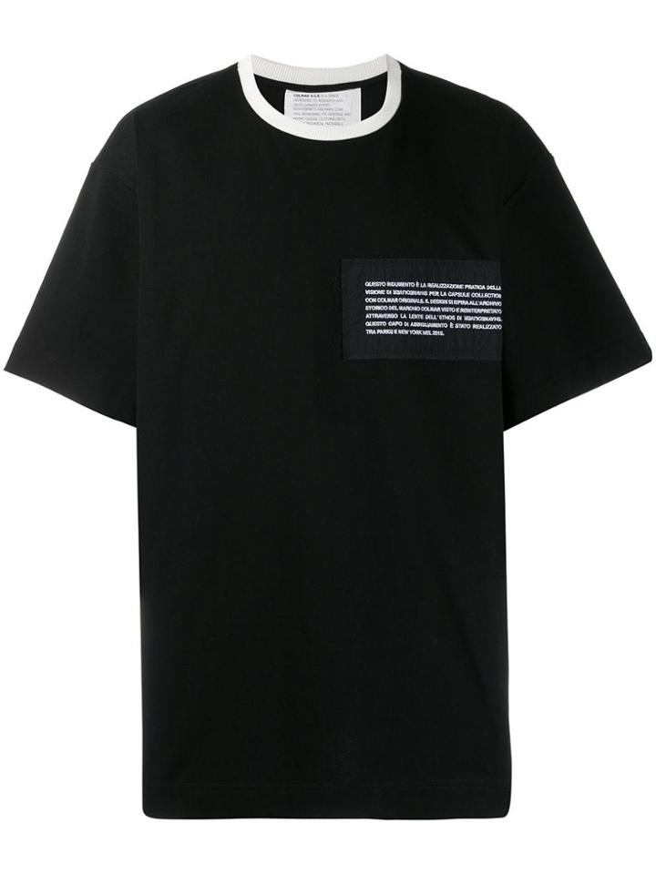 Colmar A.g.e. By Shayne Oliver Logo Embroidered T-shirt - Black