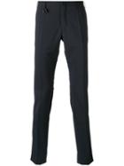 Incotex Tailored Trousers, Men's, Size: 56, Blue, Wool/polyamide/spandex/elastane