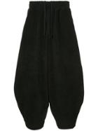 Comme Des Garçons Homme Plus Balloon Leg Drawstring Sweatpants - Black