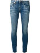 R13 Skinny Jeans, Women's, Size: 29, Blue, Cotton/spandex/elastane/polyester