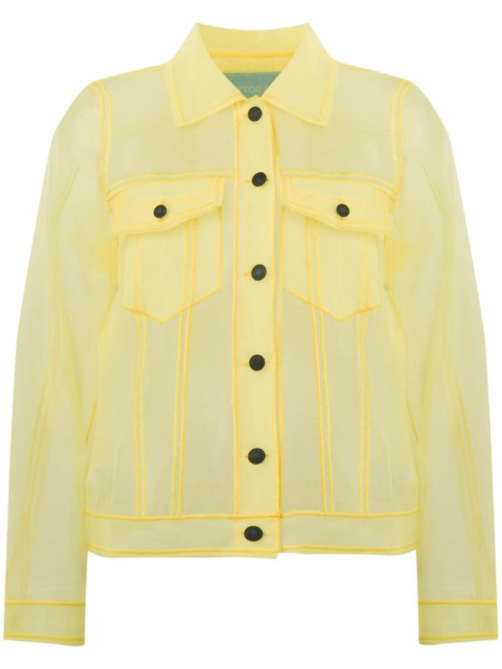Viktor & Rolf Reinterpreted Denim Jacket - Yellow