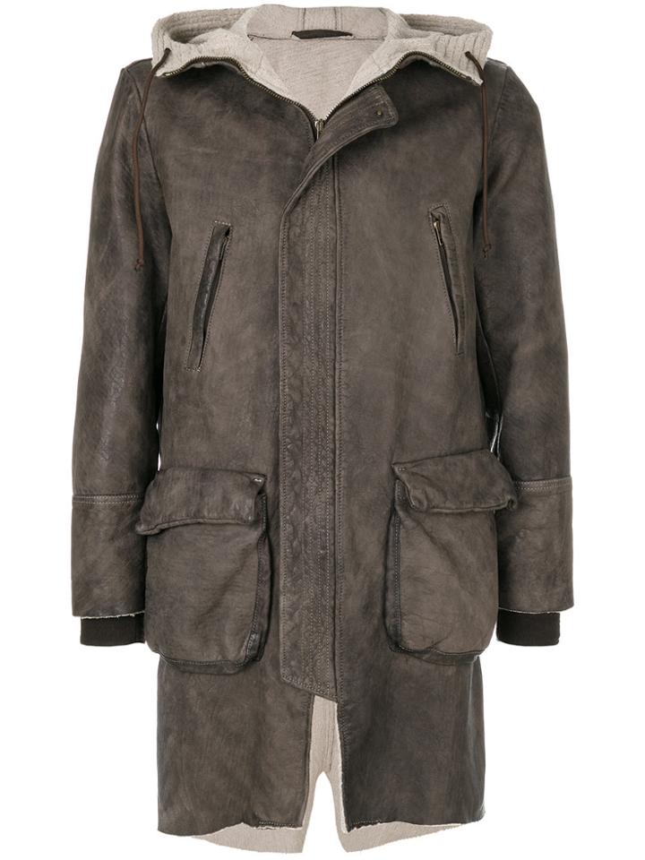 Salvatore Santoro Zipped Jacket - Brown