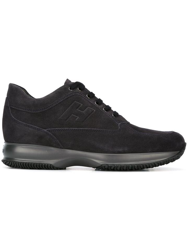 Hogan Embossed Lateral Logo Sneakers