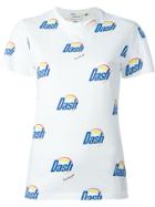 Au Jour Le Jour Dash Print T-shirt - White