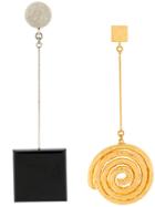 Jacquemus Le Carré Earrings - Black