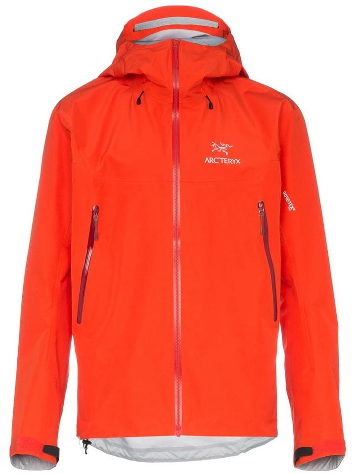 Arc'teryx Red Beta Lt Hooded Jacket - Yellow