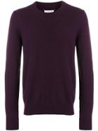 Maison Margiela Crew Neck Sweatshirt - Pink & Purple