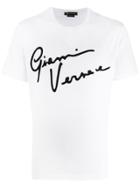 Versace Gianni Versace Appliqué T-shirt - White