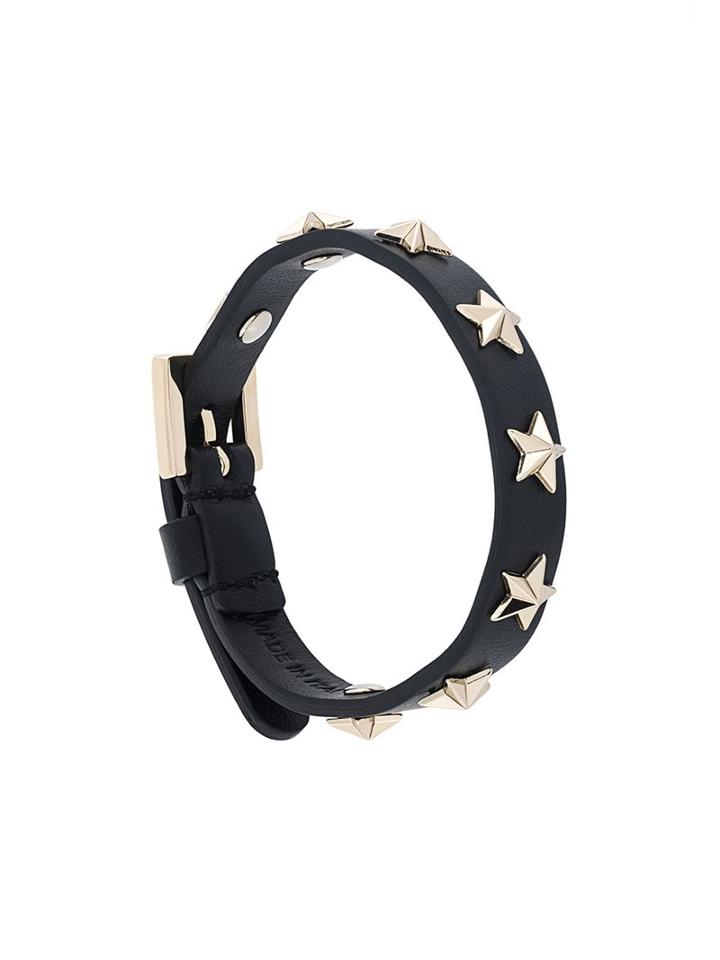 Red Valentino Star Stud Bracelet, Women's, Black