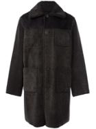 Opening Ceremony Patch Pocket Coat, Men's, Size: Medium, Black, Polyester