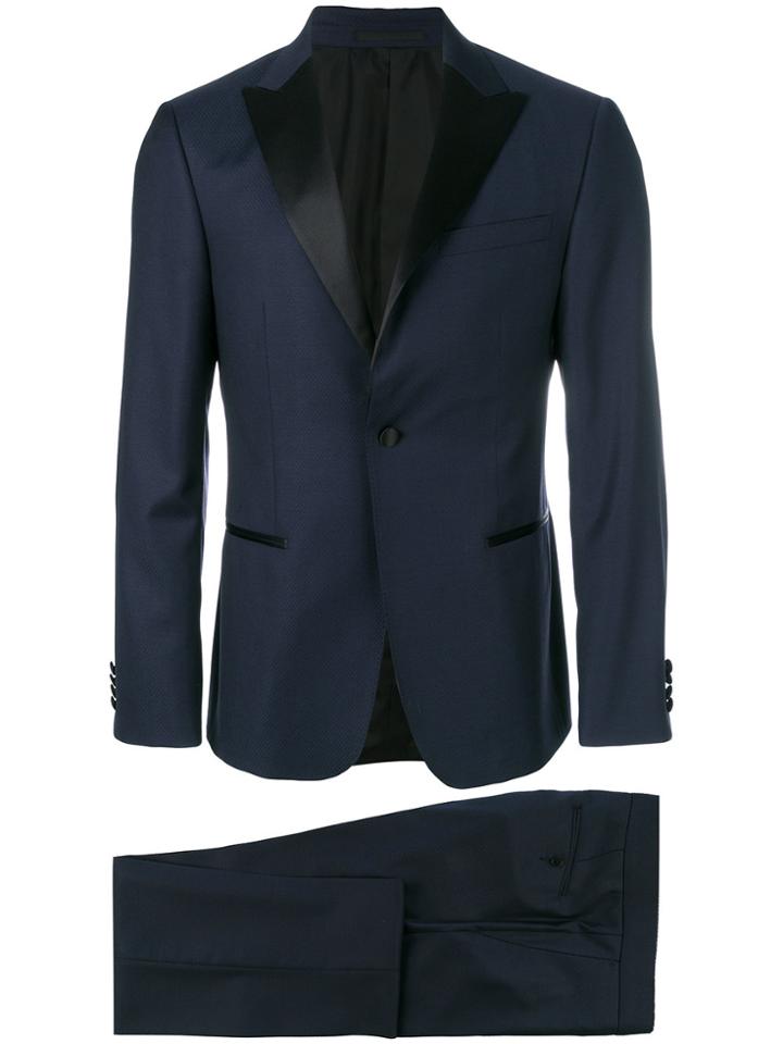 Z Zegna Slim-fit Dinner Suit - Blue