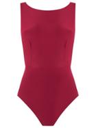 Haight Panelled Swimsuit - Red