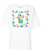 Vivetta Floral Graphic Print T-shirt - White