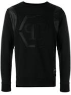 Philipp Plein Logo Motif Sweatshirt - Black