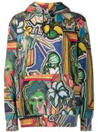 Paul Smith 'artist Studio' Print Hoodie - Blue