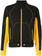 Neil Barrett Colour Block Scuba Jacket - Black