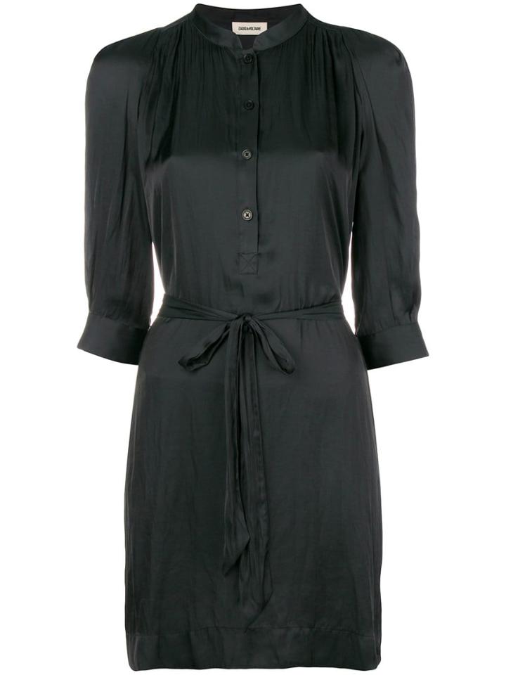 Zadig & Voltaire Satin Dress - Black