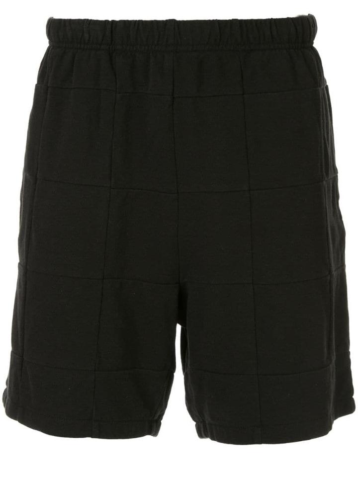 Supreme Patchwork Pique Shorts - Black